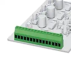 1710878: Wire-To-Board Terminal Block, 5 mm, 4 Ways, 24 AWG, 12 AWG, 4 mm², Screw