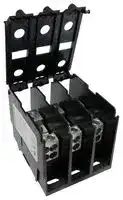 1323570CH: TB W/COVER, PWR DISTRIBUTION, 3P, 2/0AWG