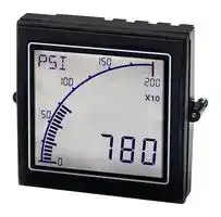 APM-RATE-APO: Rate Meter, RPM, Frequency, Ft/Min, 0 to 60 KHz, 4 Digits and Graph, 12 to 24 VAC/DC, Positive LCD