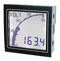 APM-SHUNT-APO: Panel Meter, 0 to 1 VDC, Shunt, 4 Digits and Graph, 12 to 24 V, Positive LCD, APM Series