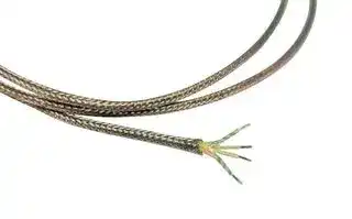 WK-365-D — Thermocouple Wire, IEC, Glass fibre Insulated, Flat Pair, 4 Core, Type K, 7 x 0.2mm, 100 m