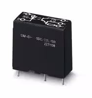 2271154: Solid State Relay, 100 mA, 21.6 VDC, PCB, Through Hole, Reversing