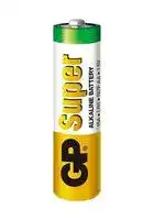 GPPCA15AS007: Battery, 1.5 V, AA, Alkaline, Raised Positive and Flat Negative, 2