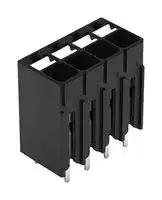 2086-1104: Wire-To-Board Terminal Block, 3.5 mm, 4 Ways, 24 AWG, 16 AWG, 1.5 mm², Push In