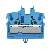 2052-314: DIN Rail Mount Terminal Block, 2 Ways, 22 AWG, 12 AWG, 2.5 mm², Push In, 24 A
