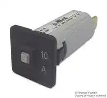 4404.0059: Thermal Circuit Breaker, T9-611, 10 A, 1 Pole, 48 V, 240 V, Panel