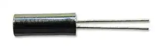 X32K768L102: Crystal, 32.768 kHz, Cylinder Radial, 8mm x 3mm Dia, 12.5 pF, 20 ppm