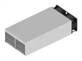 LA 35 300 12: Fan / Force Cooled Heat Sink, 12VDC, 0.048 K/W, 83 mm, 160.6 mm, 300 mm, 222 m³/h, 71 dBA