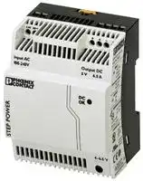 2868541: AC/DC DIN Rail Power Supply (PSU), ITE, 1 Output, 57.5 W, 5 VDC, 6.5 A