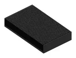SK 661 300 SA: Heat Sink, 0.013 K/W, 500 mm, 84 mm, 300 mm