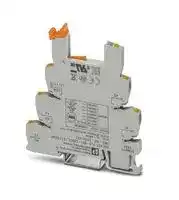 2900455: Relay Socket, DIN Rail, Push In, 230 VAC, PLC-INTERFACE Series