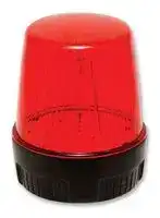 31102370: Beacon, Xenon, Red, Single Flash, 2W, 100VDC, 72VAC, IP67, 81mm Dia., 100mm Height