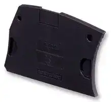 1SNK505910R0000: End Cover, for Use with Screw Clamp Terminal Blocks, Grey, SNK Series