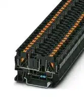 3208951: Fused Terminal Block, Flat, 2 Ways, 4 mm², Push In, 10 A