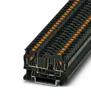 3208964: Fused Terminal Block, Flat, 2 Ways, 4 mm², Push In, 10 A