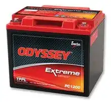 PC1200: Rechargeable Battery, Thin Plate Pure Lead, Single Cell, 12 V, Lead Acid, 42 Ah, Bolt