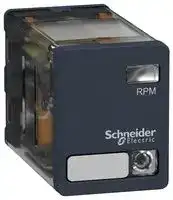 RPM23BD: Power Relay, DPDT, 24 VDC, 15 A, Harmony RPM Series, Socket