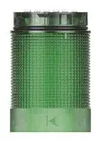 63422055: Visual Signal Indicator, TwinFLASH, LED, Green, Continuous, Flashing, 24VDC, 24VAC, IP66, 40mm Dia.