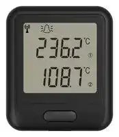 EL-WIFI-DTP+: Data Logger, -40 to 125°C Measurement Range, Thermistor Probe, 2 Channel, WiFi
