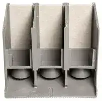 DEL-KT2HTC-3: TERMINAL COVER, T2 FIXED BREAKER, 2PCS