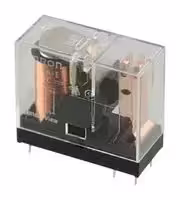 G2R-1A-H-DC5: Power Relay, SPST-NO, 5 VDC, 5 A, G2R Series, Through Hole, Non Latching