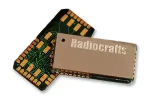 RC1140-RC232: RF MODULE, TXRX, FSK, UART, WHIP ANT