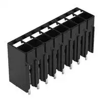 2086-1108 — Wire-To-Board Terminal Block, 3.5 mm, 8 Ways, 24 AWG, 16 AWG, 1.5 mm², Push In