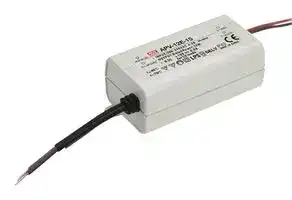 APV-12E-15: LED Driver, LED Lighting, 12 W, 15 VDC, 800 mA, Constant Voltage, 180 V