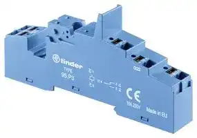 95P3SPA: Relay Socket, DIN Rail, Panel, Quick Connect, 5 Pins, 10 A, 250 V, 95 Series