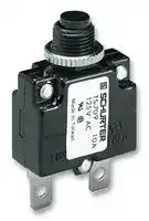 TS-709-12: Thermal Circuit Breaker, TS-709, 12 A, 1 Pole, 32 VDC, 125 VAC, Panel