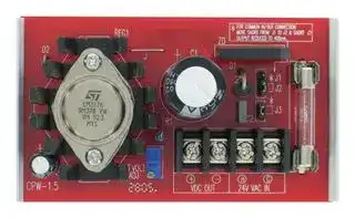 BPS-015: AC/DC Open Frame Power Supply (PSU), 1.5 VDC to 27 VDC, 1 Output, 24V AC, Adjustable