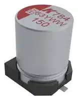 A784MS157M1HLAS026 — Hybrid Aluminium Electrolytic Capacitor, 150 µF, ± 20%, 50 V, Radial Can - SMD, 0.026 ohm