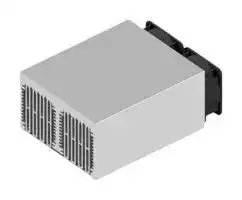 LA 7 150 12: Fan / Force Cooled Heat Sink, 12VDC, 0.05 K/W, 74 mm, 125 mm, 150 mm, 56 m³/h, 41 dBA