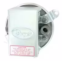 1910-00: Pressure Switch, 15A/480VAC, Differential, 1/8" FNPT, 0.07 Inch-H2O, 0.15 Inch-H2O, SPDT, 480 VAC