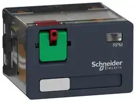 RPM41B7: Power Relay, 4PDT, 24 VAC, 15 A, Harmony RPM Series, Socket