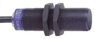 XS4P18MA230L2: Sensor, Inductive Proximity, 8 mm, 1 NO, Discrete, M18 x 1, 24 to 240 V