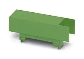 2907046: HOUSING COVER, GRN, ABS, 75X17.5X22.5MM