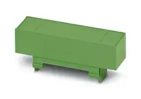 2906636: HOUSING COVER, GRN, ABS, 75X17.5X22.5MM