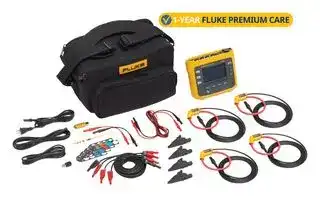 FLUKE-1736/FPC EU: Data Logger, w/ 1Yr Premium Care, Three-Phase Power Quality, 12 Channel