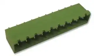 1755817: Terminal Block, Header, 5.08 mm, 10 Ways, 12 A, 320 V, Through Hole Vertical