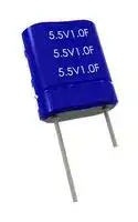 ADCM-S05R5SA104RB: Supercapacitor, 2-Cell Series, 0.1 F, 5.5 V, Radial Leaded, 0%, +30%, 6.8 mm