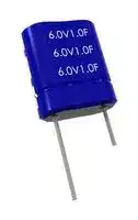 ADCM-S06R0SA104PB: Supercapacitor, 2-Cell Series, 0.1 F, 6 V, Radial Leaded, 0%, +100%, 6.8 mm