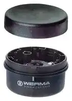 64000002: Terminal Element, Signal Indicator, Tube Mount, 24 VDC, PA-GF, Polycarbonate, IP65, 70 x 36 mm