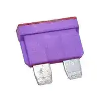 MP013933: Fuse, Automotive, Blade, 3 A, 80 V, 19mm x 4.9mm x 13.1mm, MP Auto Blade MAX Series