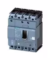 3VA1196-4EF42-0AA0: Thermal Magnetic Circuit Breaker, MCCB, 3VA1, 4P, 36 kA, 415 V, 16 A, Without Auxiliary Contact