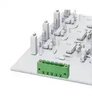1806737: Terminal Block, w/Flange, Header, 5.08 mm, 5 Ways, 12 A, 320 V, Through Hole Vertical