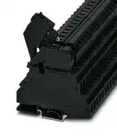 0711580: Fused Terminal Block, 4 Ways, 4 mm², Screw, 32 A