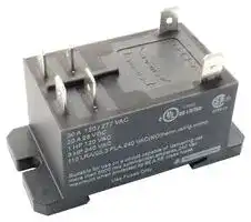 RPF2AP7: Power Relay, DPST-NO, 230 VAC, 30 A, Harmony RPF Series, DIN Rail, Panel