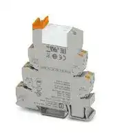 2900346: Power Relay, DPDT, 24 VDC, 6 A, PLC-INTERFACE Series, DIN Rail