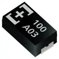 10TPC100MG: Tantalum Polymer Capacitor, 100 µF, ± 20%, 10 V, D2, 0.055 ohm, 2917 [7343 Metric]
